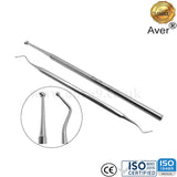 Aver Dental Burnisher No.16 & Burnisher No.18-Aver UK Dental Instrument.