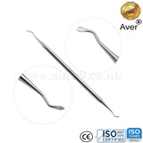 Aver Dental Amalgam Carvers  Stainless Steel-Frahm-Hollenback & Ward Carver
