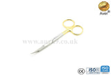 Gold Man Fox Curved 13 CM TC ,Surgical Scissors