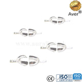 Full Denture Set of 8 With Rim Lock Impression Trays
