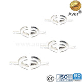 Full Denture Set of 8 Without Rim Lock Aver Impression Trays