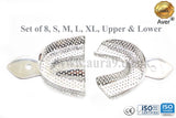 Partial Denture Set of 8 with Rim Lock Impression Trays
