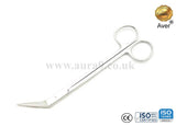 Locklin 16.5 CM Bended , Stainless Steel Sharp Surgical Scissors