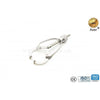 Ivory Retainer with Lateral Shields  with 12 Free Bands Ivory Medium