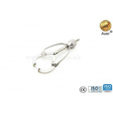 Ivory Retainer with Lateral Shields  with 12 Free Bands Ivory Medium