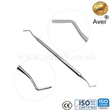 Aver Dental Plastic Filling Instruments - Stainless Steel-Dental Filling Restoration
