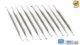 Dental Plastic Filling Instruments-Stainless Steel 252 to 261