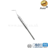 Aver-Dental Probe CP11-Precision Periodontal Measuring &amp; Diagnostic Instrument - Solid Handle 6 mm