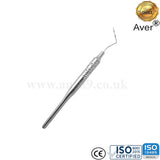 Aver-Dental Probe CP12-High-Precision Periodontal Measuring Instrument - Solid Handle 6 mm