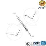 Aver-Probe ENI5-High-Precision Periodontal &amp; Diagnostic Dental Probe - Solid Handle 6 mm