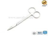 Quinby 12.5 CM Straight , Stainless Steel Sharp Surgical Scissors