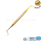 Aver Sinus Lift Set of 5 Instruments-Implant Dentistry Lab Instrument-Gold Titanium Coated