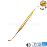 Aver Sinus Lift Set of 5 Instruments-Implant Dentistry Lab Instrument-Gold Titanium Coated