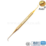 Aver Sinus Lift Set of 5 Instruments-Implant Dentistry Lab Instrument-Gold Titanium Coated