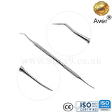 Aver Dental Amalgam Carvers  Stainless Steel-Frahm-Hollenback & Ward Carver