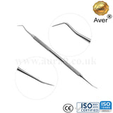 Aver Dental Amalgam Carvers  Stainless Steel-Frahm-Hollenback & Ward Carver