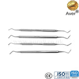 Aver Dental Plastic Filling Instruments - Stainless Steel-Dental Filling Restoration